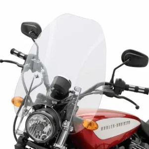 Harley Davidson Abnehmbare Super Sport Windschutzscheibe 19″ Leicht Getönt 6